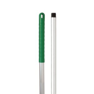 Robert Scott Abbey Hygeine Aluminium Handle - Green Grip 137cm 54 inch