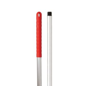 Robert Scott Abbey Hygeine Aluminium Handle - Red Grip 137cm 54 inch