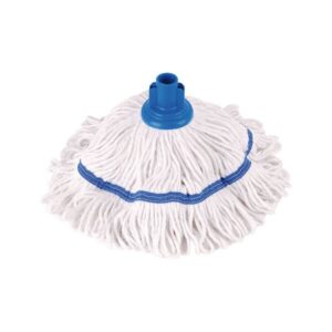 Robert Scott Abbey Hygiene Hygiemix Socket Mop 250g Blue Cotton and Polyester Mix