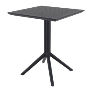 Folding SKY Table - 60x60 Square - Black