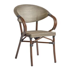 PANDA Arm Chair - Black and Gold