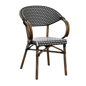 PANDA Arm Chair - Black and White